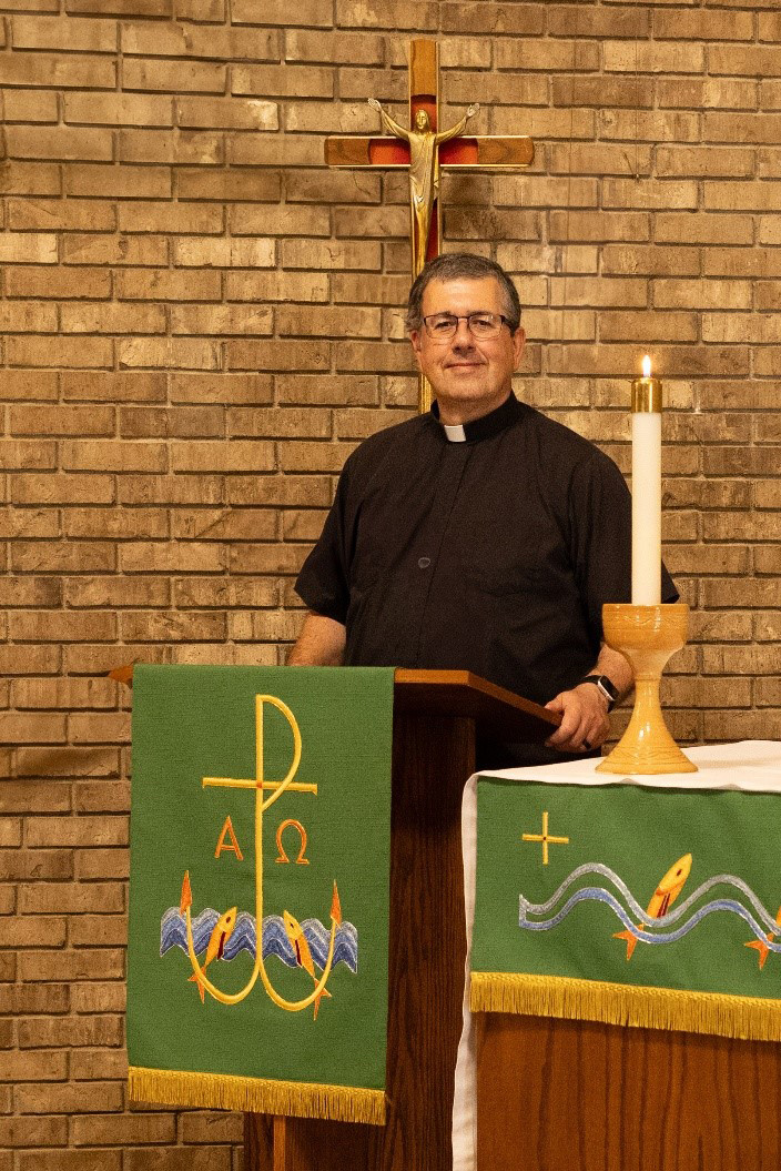 Pastor Mauricio Vieira at Our Lord's Lutheran Church