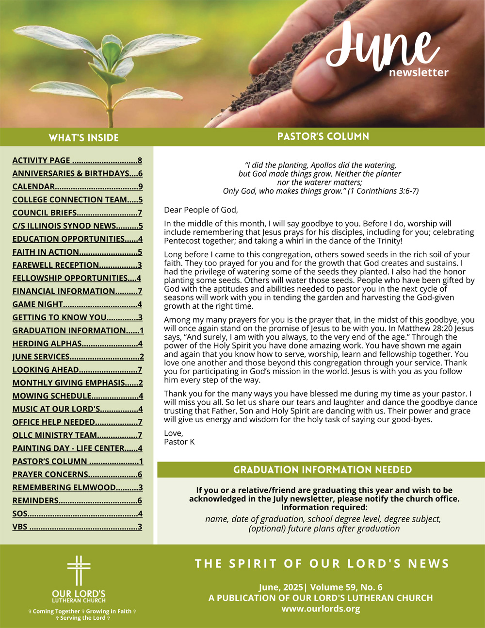 June 2025 Newsletter